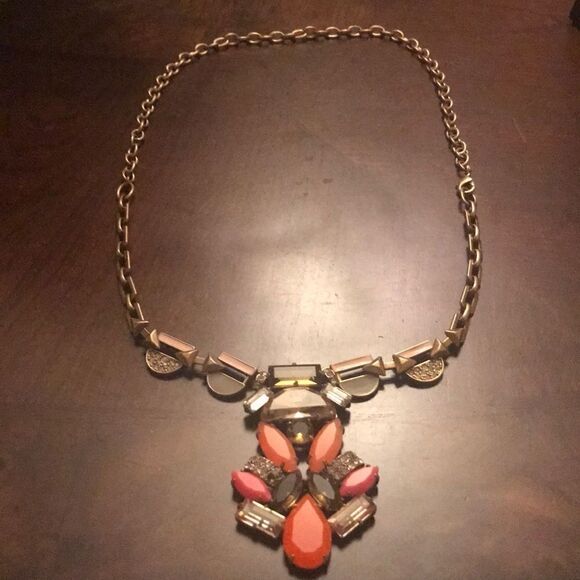 Stella and Dot Art Deco design necklace - Picture 1 of 5